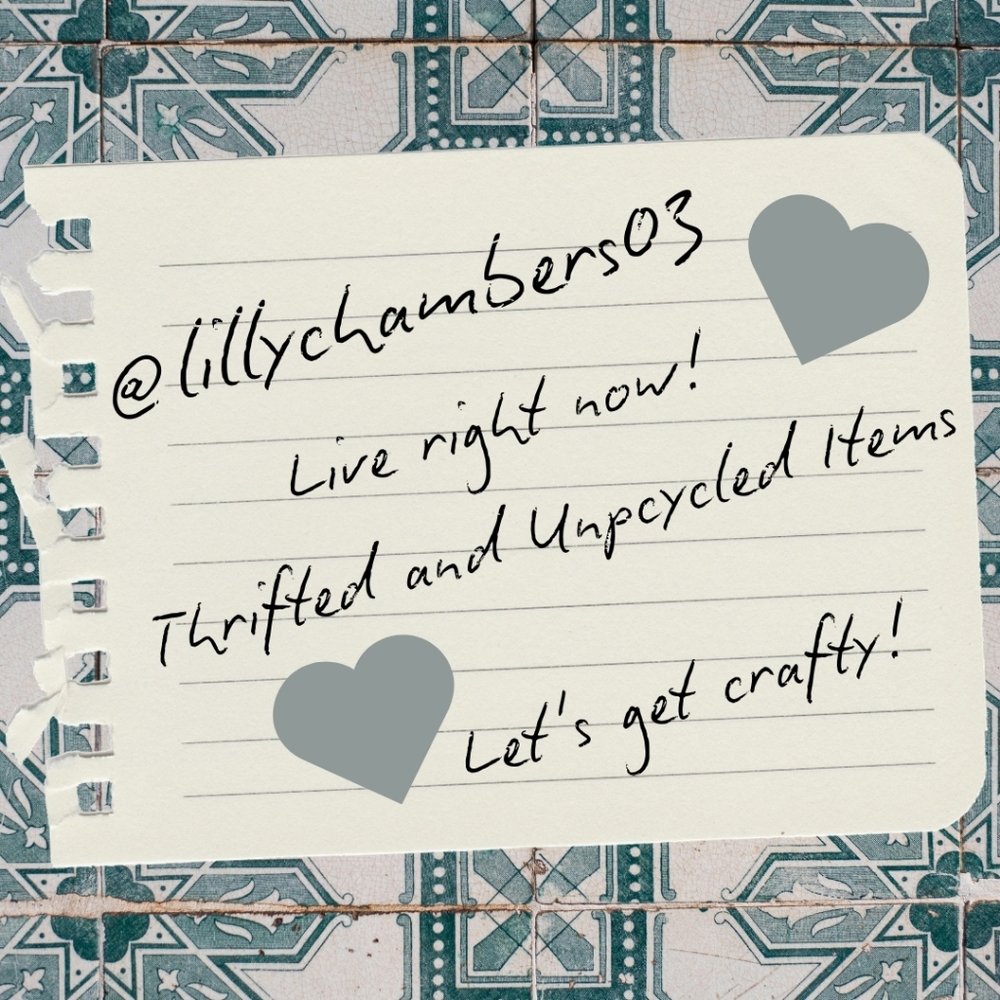 @lillychambers03 is Live! Join in crafty gals 💗 - Picture 4 of 4